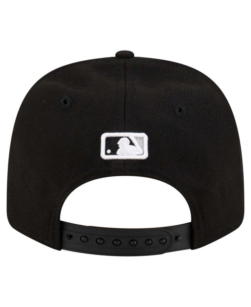 Men's Black Chicago White Sox Player Replica 9SEVENTY Adjustable Hat