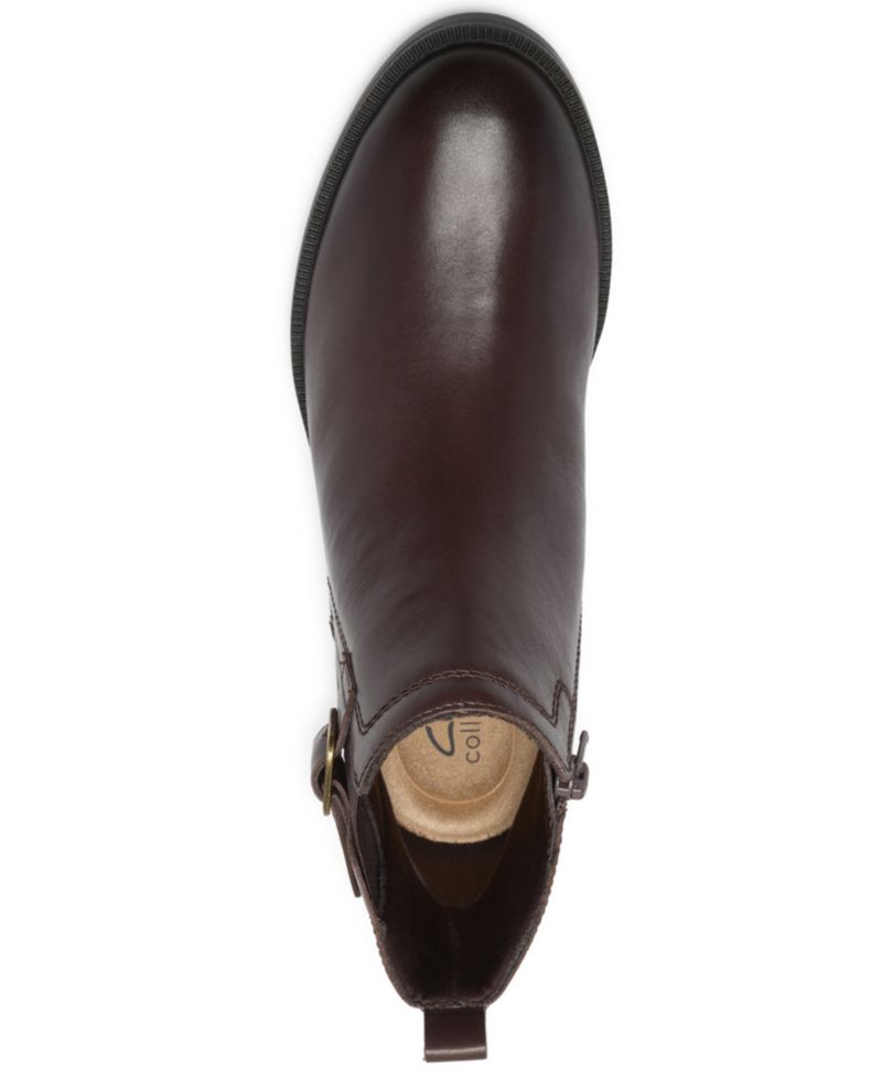 Women's Adalynn West Buckle Round Toe Booties