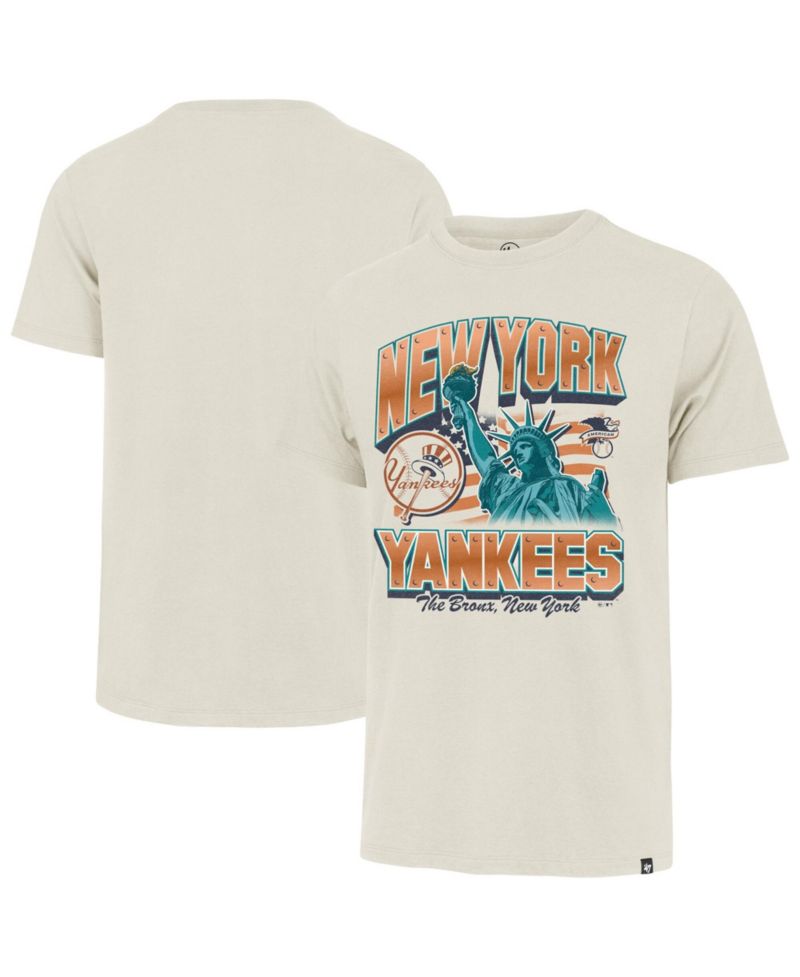 Men's Cream New York Yankees Regional Franklin T-Shirt