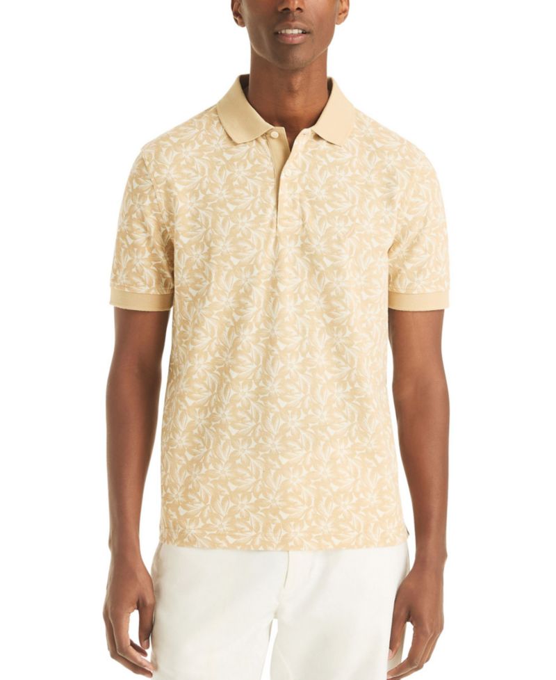 Men's Classic-Fit Printed Polo Shirt