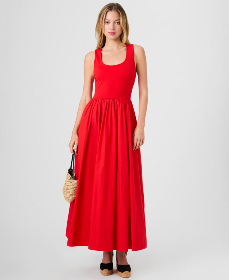 Women's Jia Ponte Sleeveless Maxi Dress