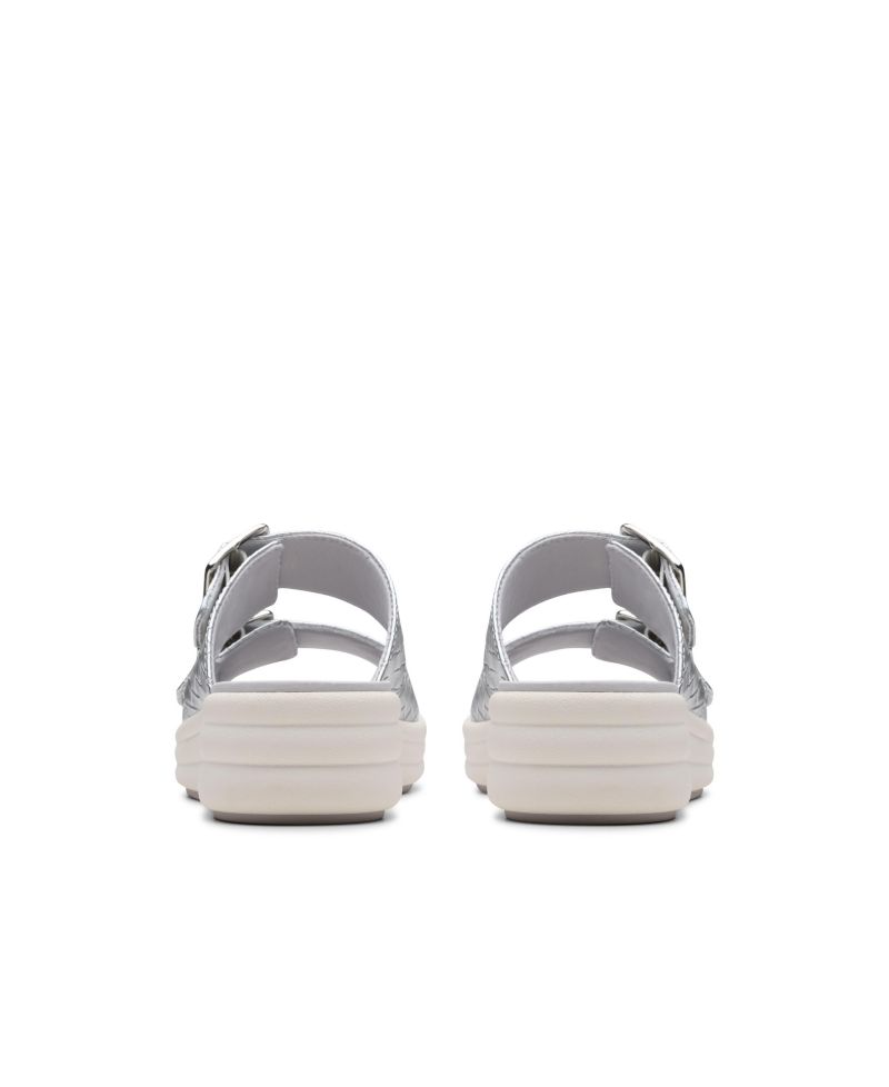 Women's Drift Buckle Slip-On Slide Wedge Sandals