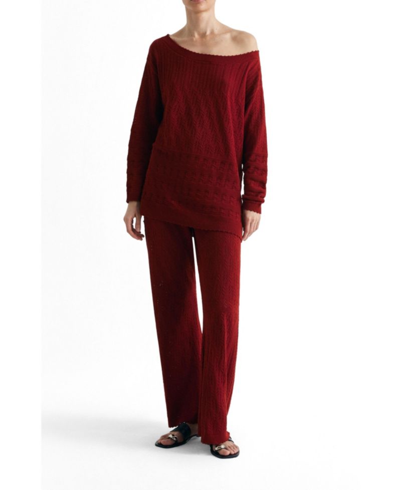 Women's Pointelle Jumper
