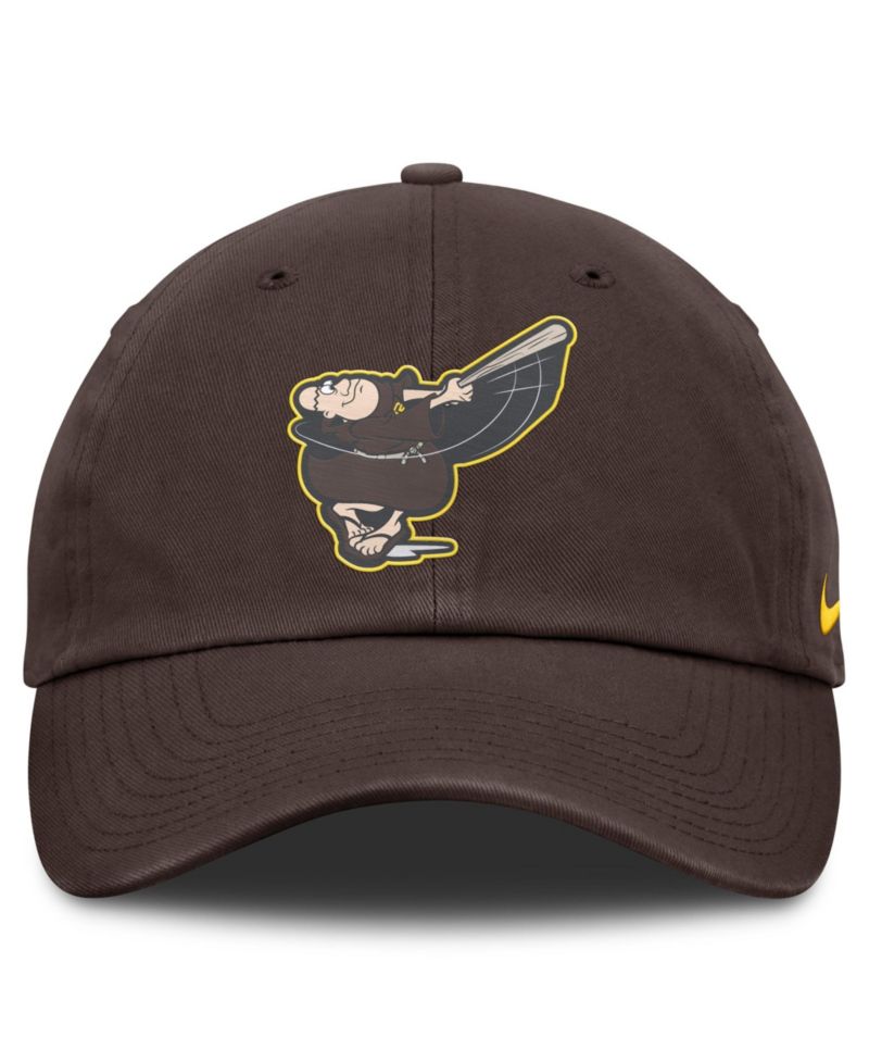 Big Boys and Girls Brown San Diego Padres Mascot Club Adjustable Hat