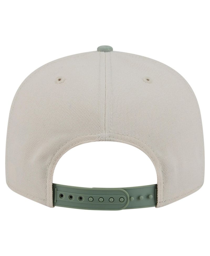 Men's Cream/Light Green New York Knicks Color Pack 9FIFTY Snapback Hat