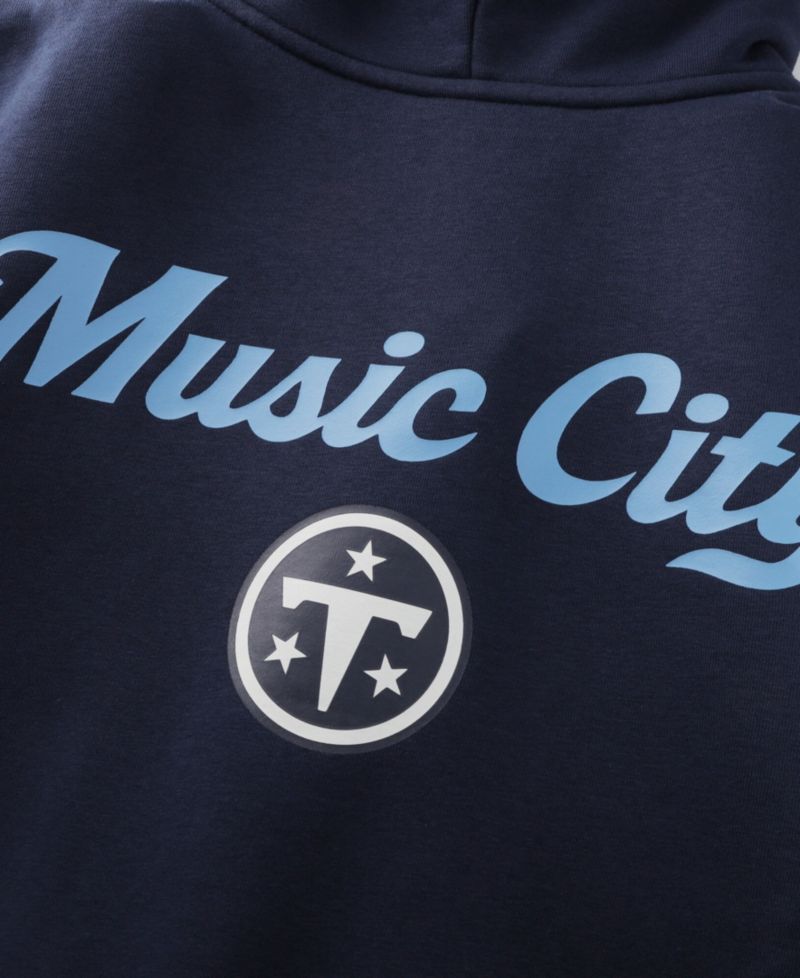 Men's Navy Tennessee Titans 2026 Rivalries Collection Sideline Pullover Hoodie