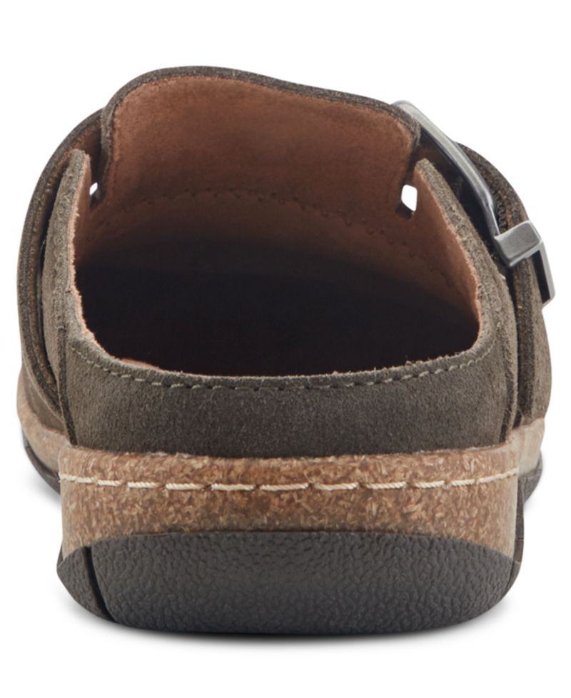 Women's Eileen Woven Suede Footbed Clogs