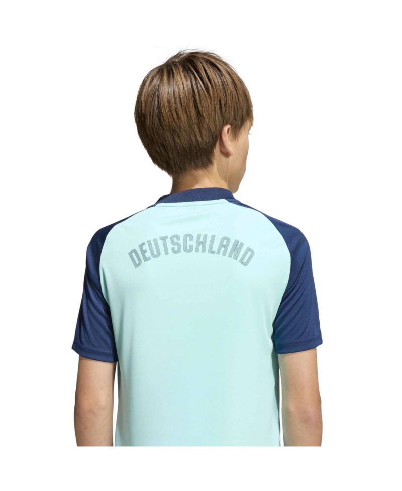 Big Boys and Girls Turquoise Germany National Team 2026 Pre-Match Jersey