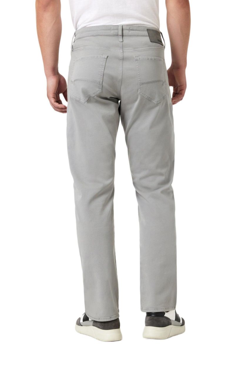 Men's Matt Relaxed Straight Leg In Stormy Casual Twill Pants