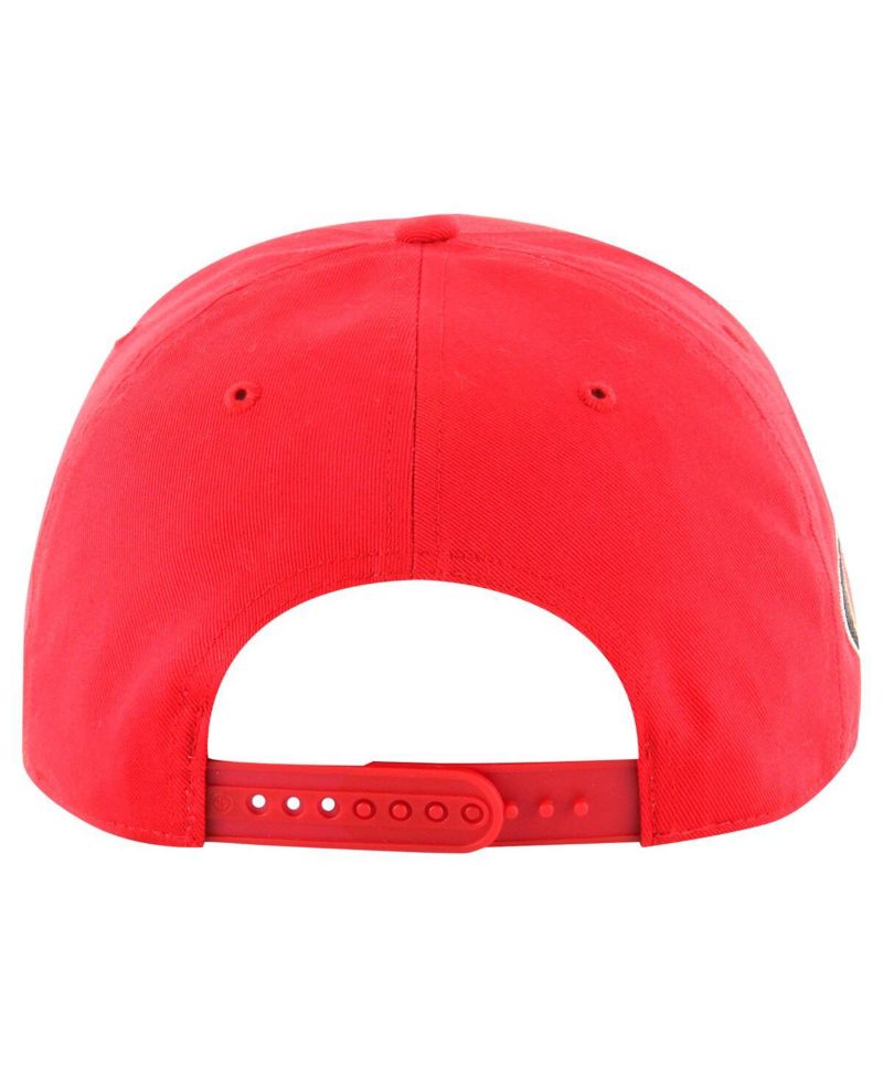 Men's Scarlet San Francisco 49ers Overhand Hitch Adjustable Hat