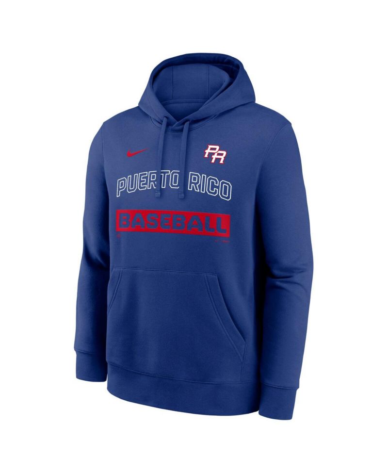 Men's Royal Puerto Rico Baseball 2026 World Baseball Classic Club Hoodie