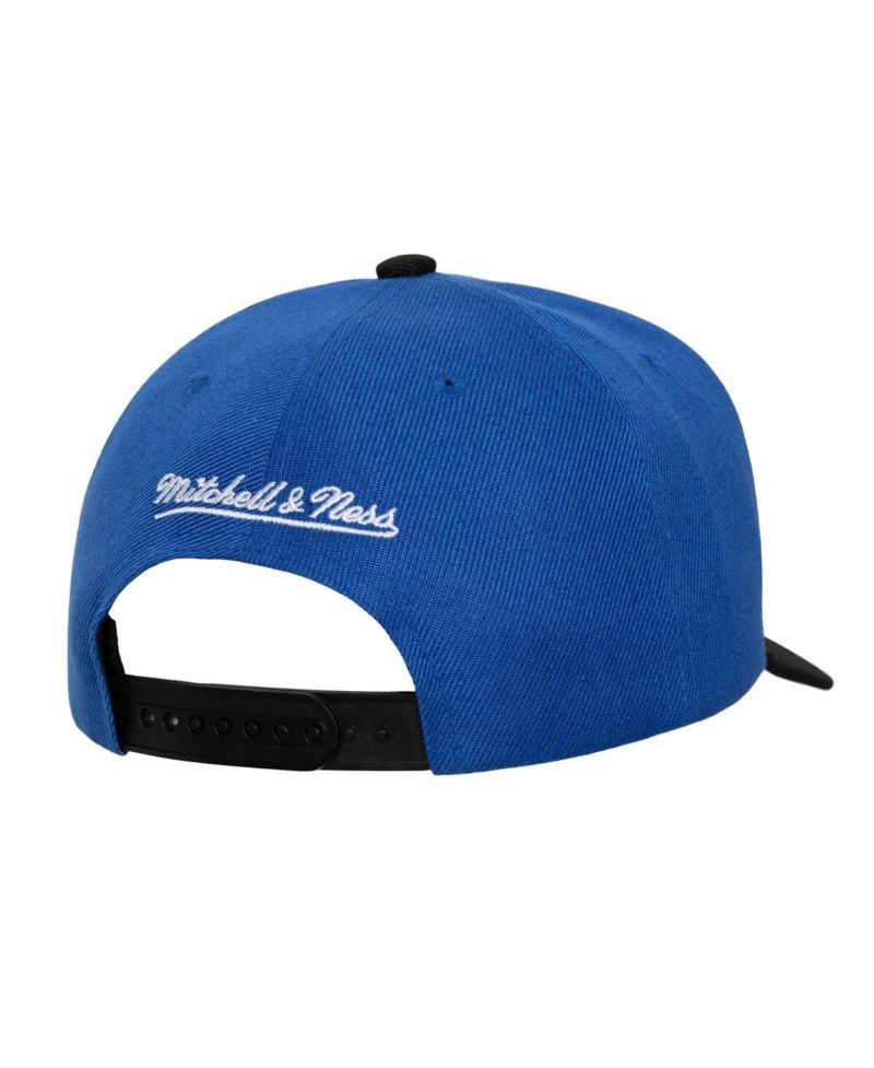 Men's Blue/Black New York Rangers Underarch Two-Tone Pro Crown Snapback Hat