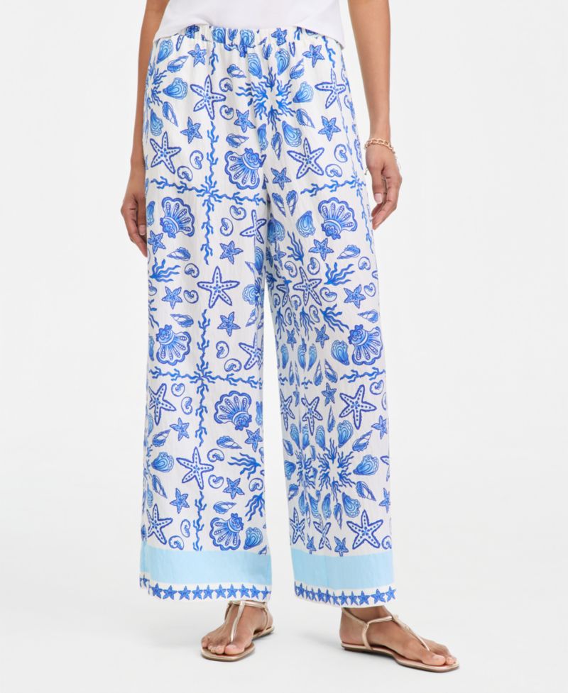 Women's Serene Shores Wide-Leg Pull-On Pants