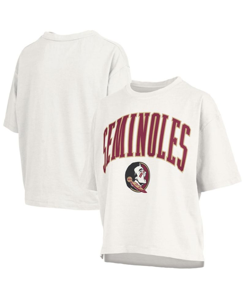 Women's White Florida State Seminoles Nelson T-Shirt