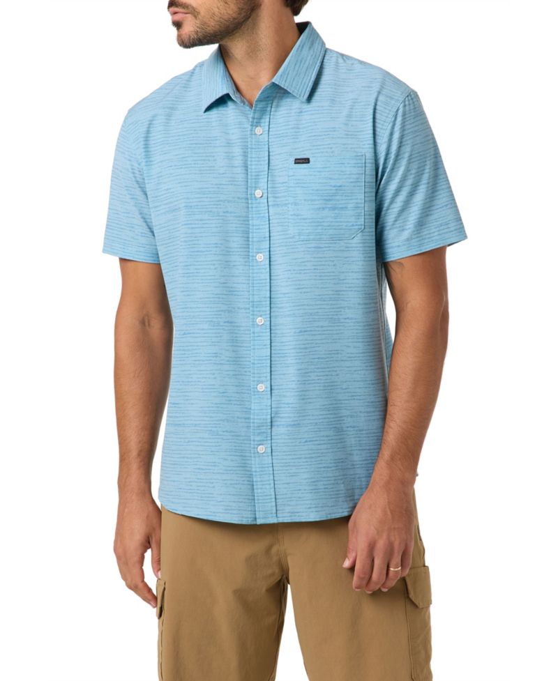 Men's TRVLR UPF Traverse Stripe Short Sleeve Shirt