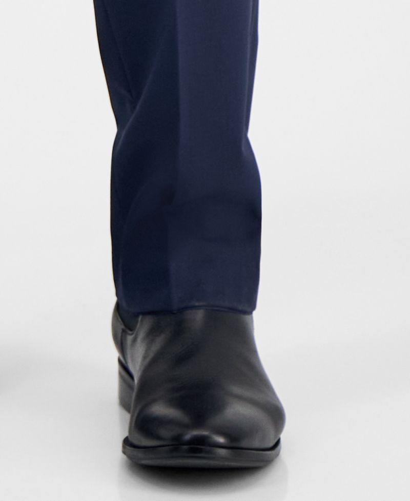 Men's Modern-Fit Solid Wool-Blend Suit Separate Pants