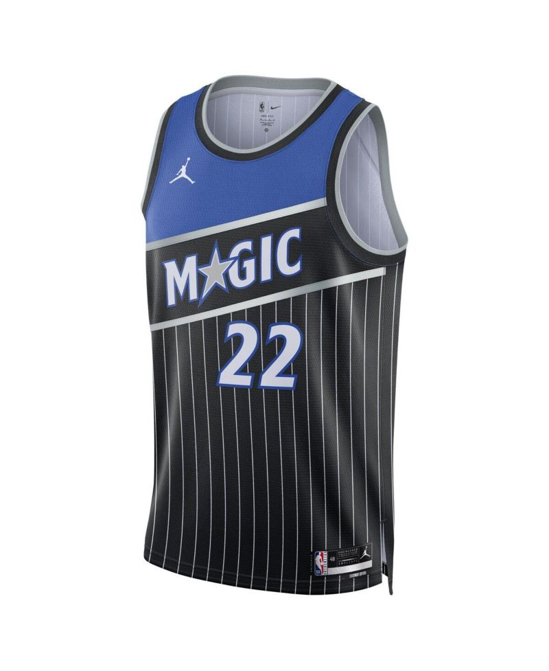 Men's and Women's Franz Wagner Black Orlando Magic Swingman Jersey