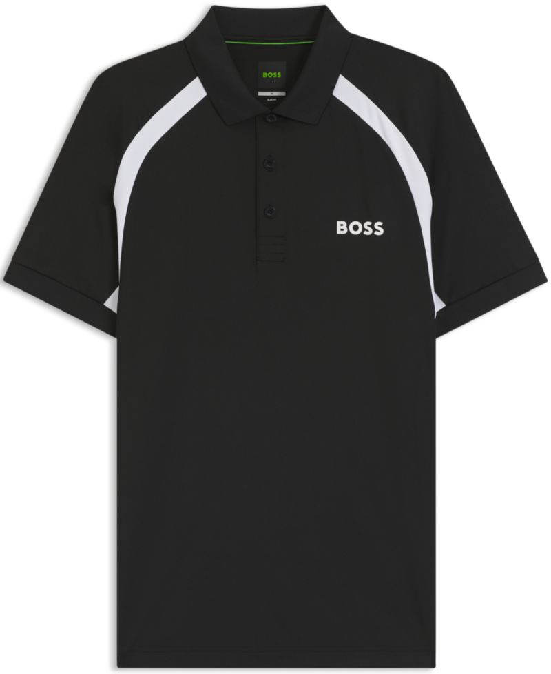 BOSS by Men's Active Quick-Dry Stretch Slim-Fit Polo Shirt