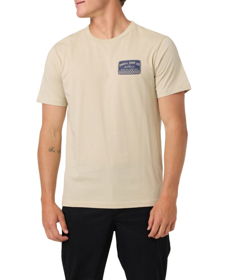 Men's Front Side Graphic Crewneck T-Shirt