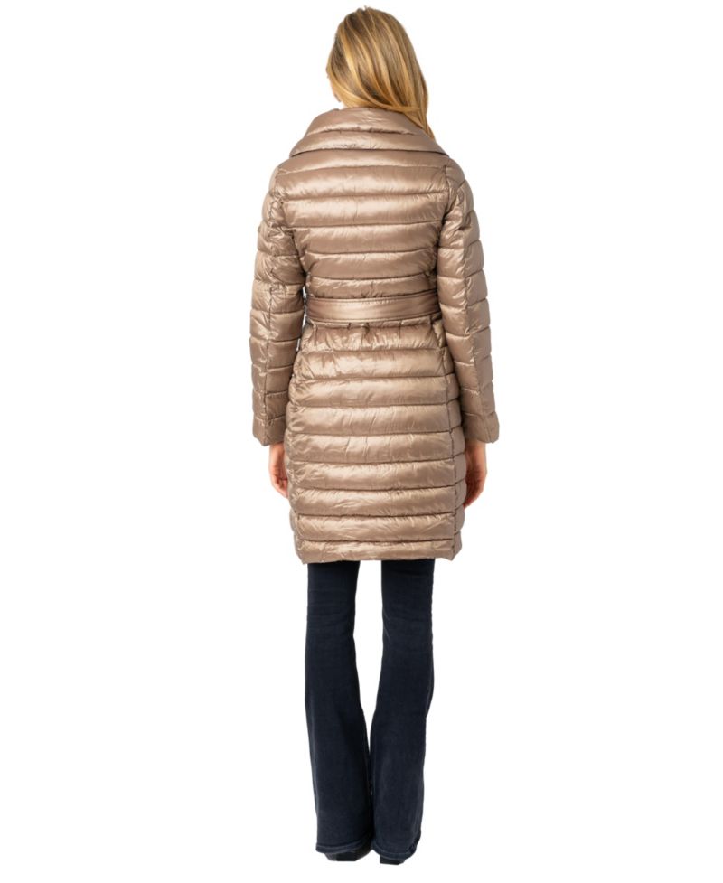 Women's ASYM PUFFER 38" BELTED