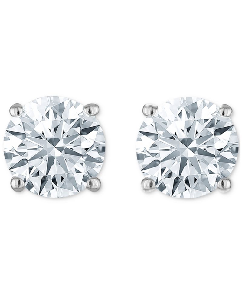 Diamond Four Prong Stud Earrings (3/4 ct. t.w.)