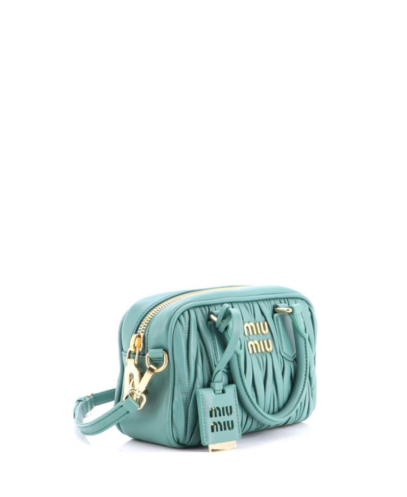 Regular Arcadie Top Handle Bag Matelasse Leather