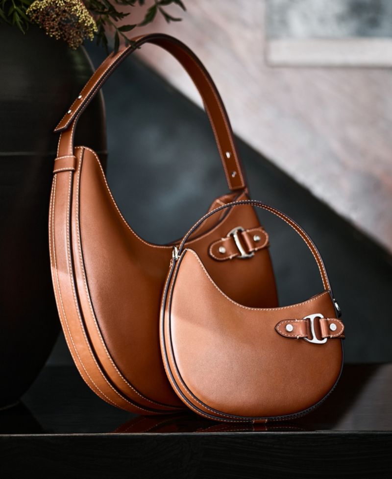 Tasha Leather Large Shoulder Bag