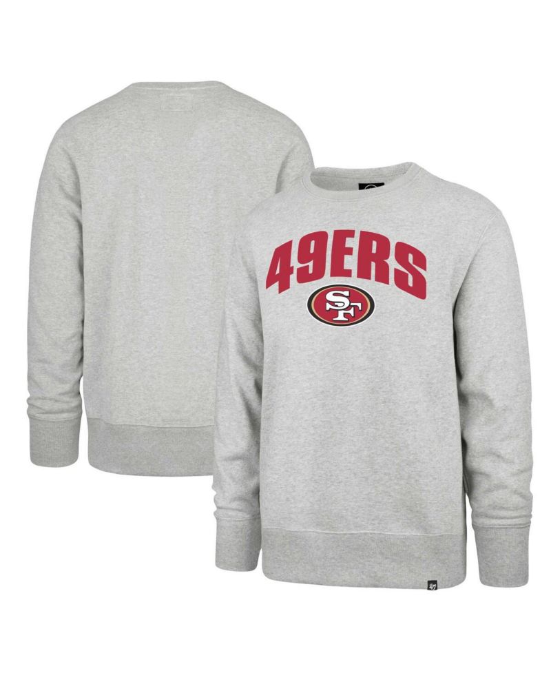 Men's Gray San Francisco 49ers Headline Pullover Sweatshirt