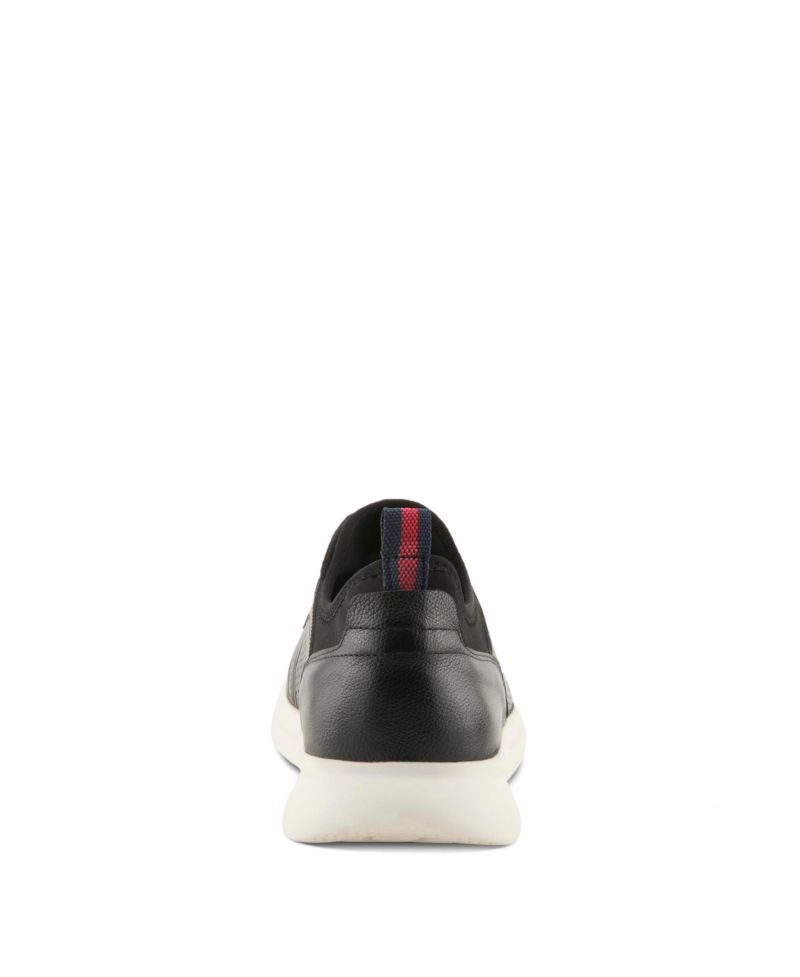 Kriss Men's Fashion Sneaker with Leather Upper