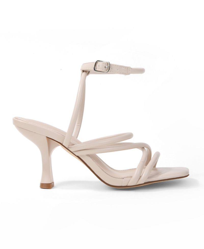 Jamie Tubular Strap Heeled Sandals