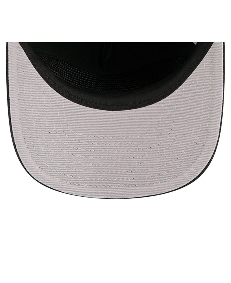 Men's Black Pittsburgh Steelers Stacked 19TWENTY Adjustable Hat