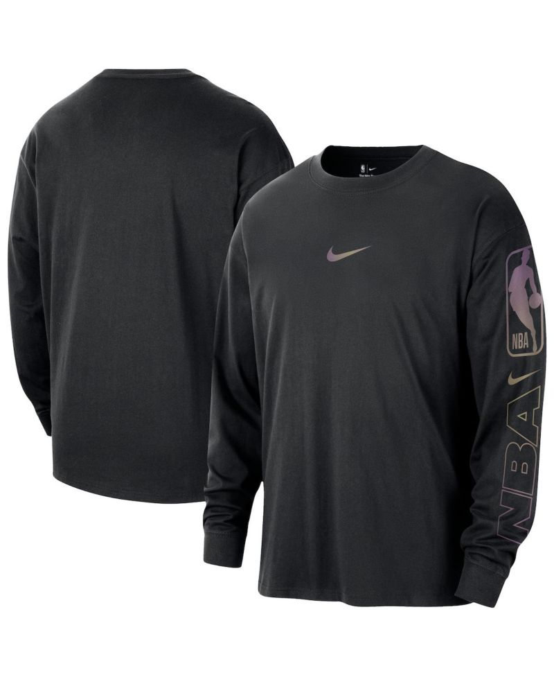 Men's Black NBA Team 31 Max90 Long Sleeve T-Shirt