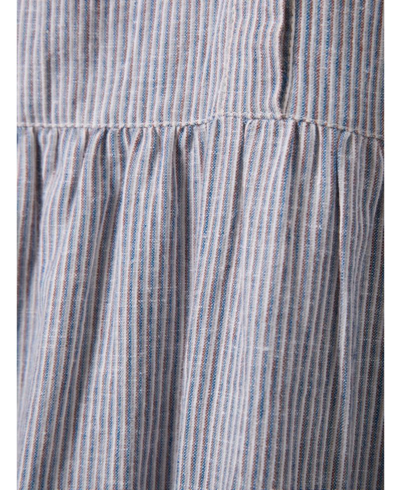 Women's Button Front Midi Shirt Dress