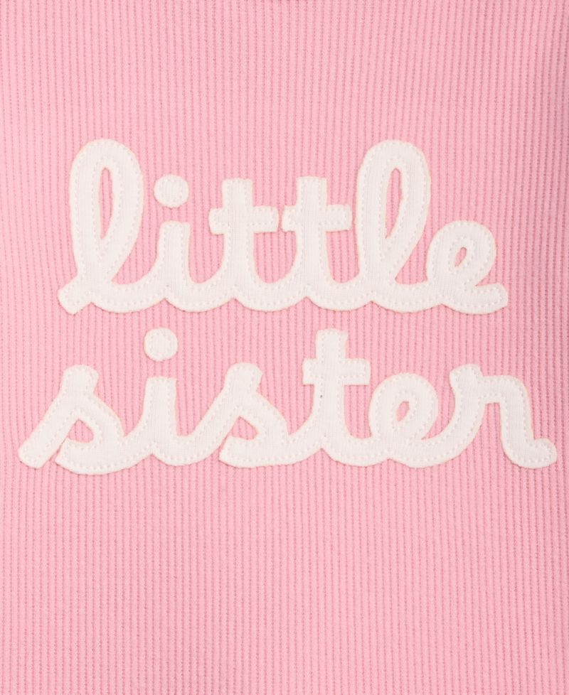 Baby Girls' Little Sister Bodysuit & Pants, 2-Piece Set