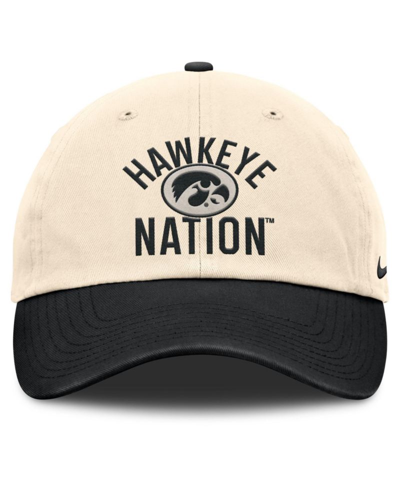 Men's and Women's Natural Iowa Hawkeyes 2026 Primetime Natural 2-Tone Club Adjustable Hat