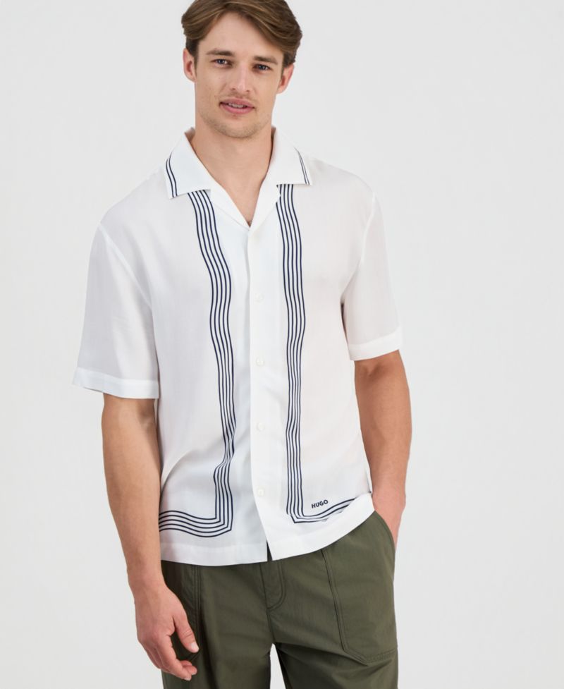 HUGO by Men's Exolino Button-Down Shirt