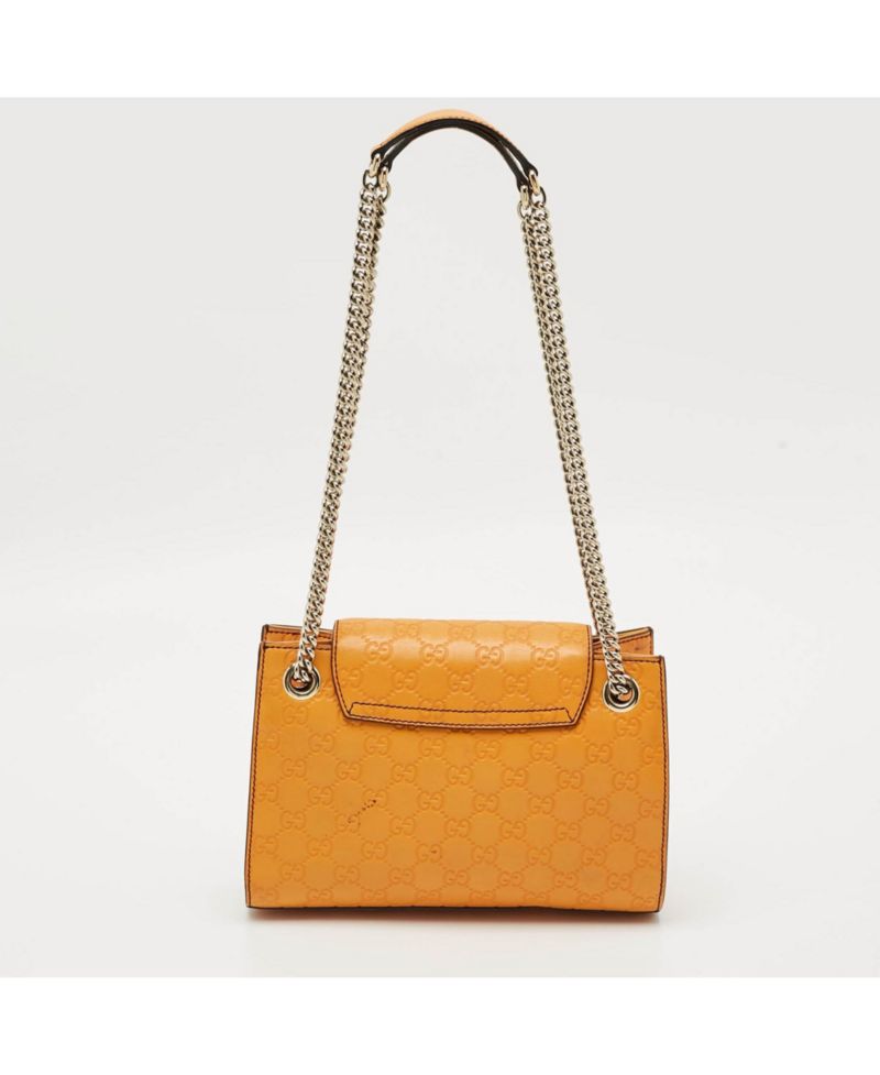 Women's Small Emily Guccissima Leather Chain Shoulder Bag