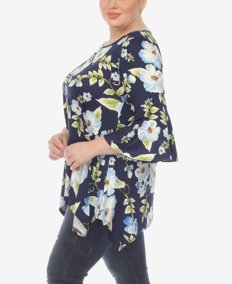 Plus Size Blanche Tunic Top