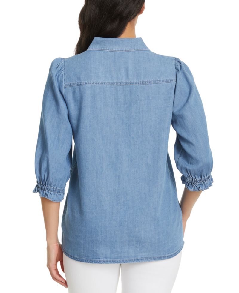 Women's Puff-Sleeve Shirt