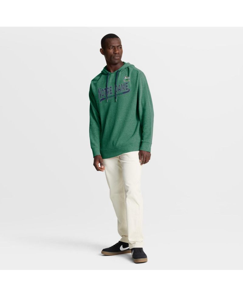 Men's Green Notre Dame Fighting Irish Hometown Premium Huddle Up Long Sleeve Hoodie T-Shirt