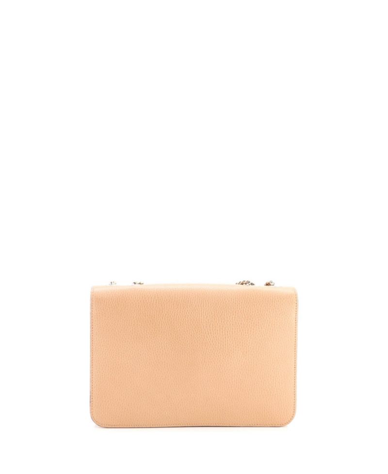 Medium Interlocking Shoulder Bag Leather