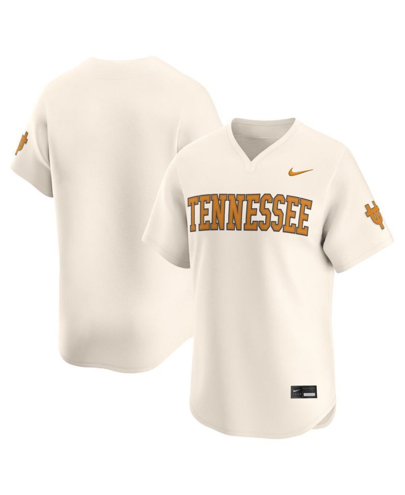 Men's Natural Tennessee Volunteers Alternate Limited Baseball Fashion Jersey