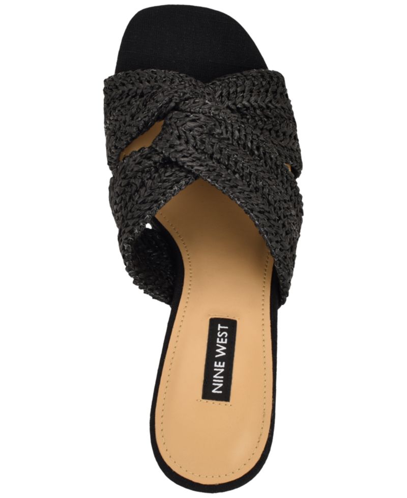 Women's Nejia Woven Slip-On Wedge Sandals