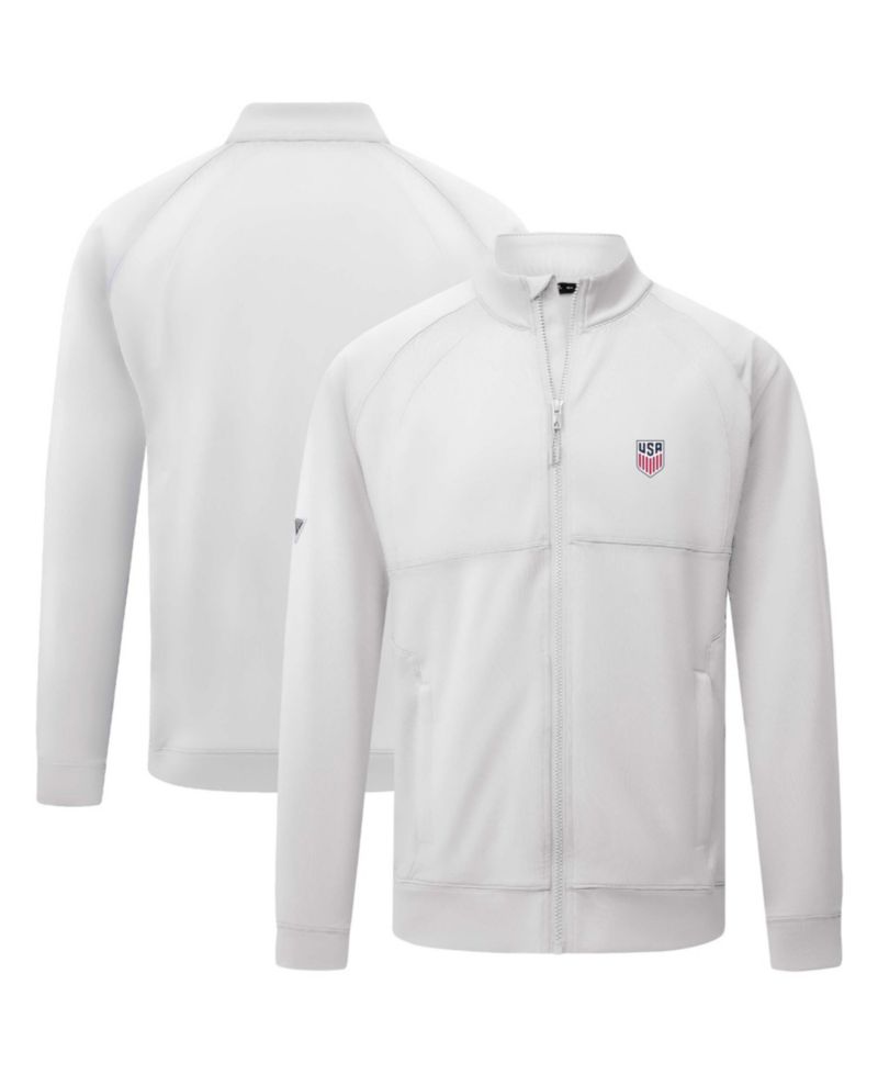 Men's White USMNT Form Full-Zip Jacket