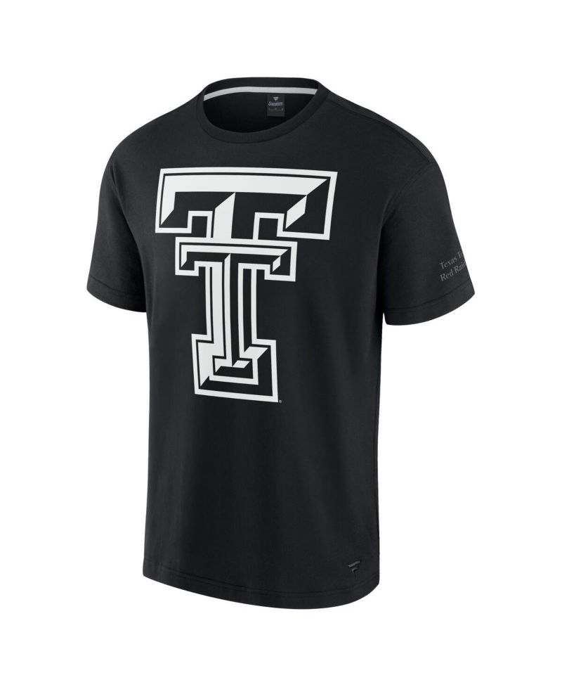 Men's Black Texas Tech Red Raiders Iconic T-Shirt