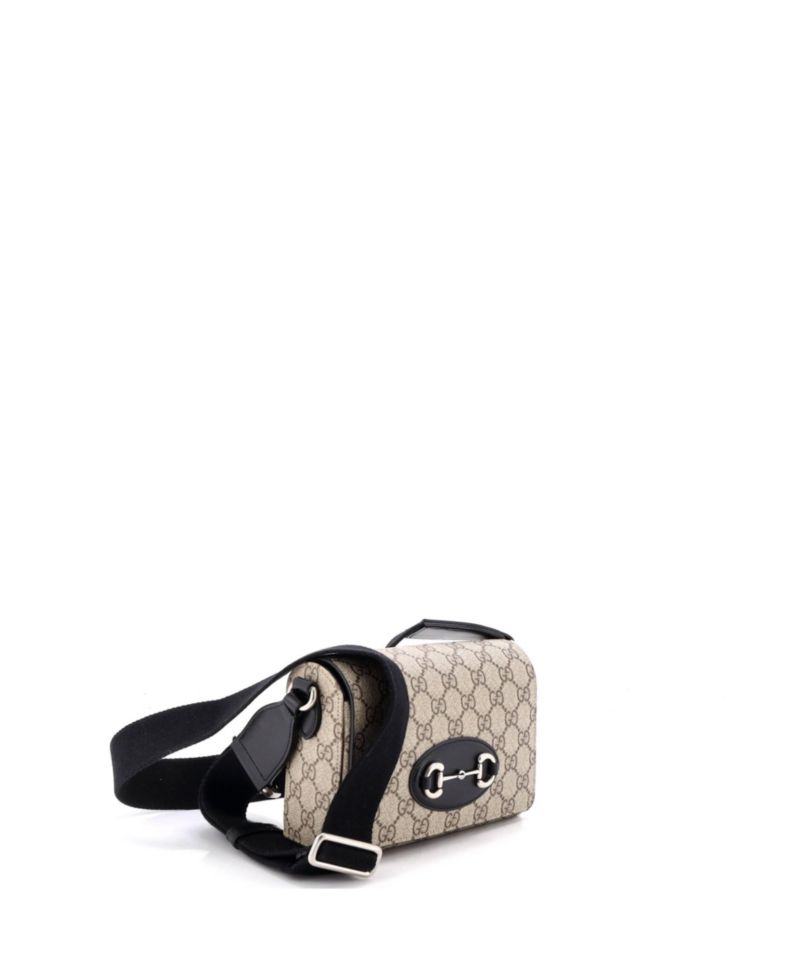 Horsebit 1955 Coated Canvas Mini Shoulder Bag