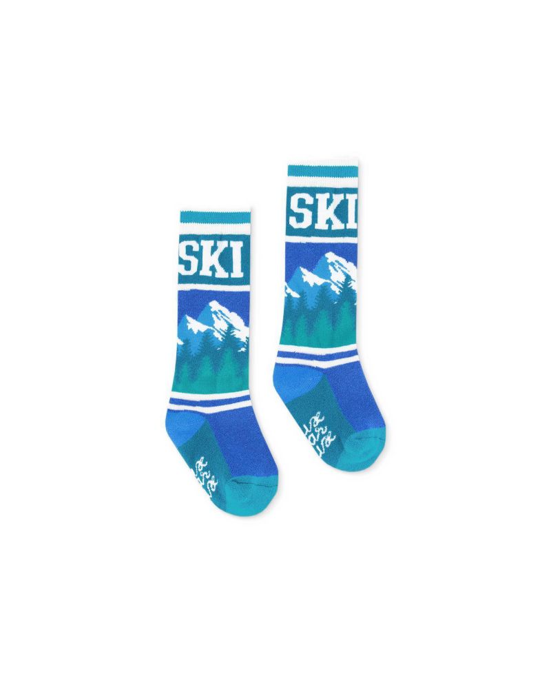 Boys' 4-20 Merino-Wool Blend Ski Socks