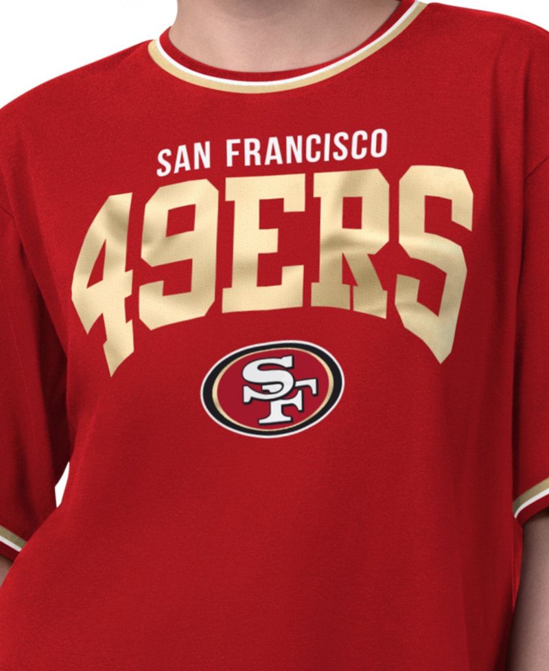 Women's Scarlet San Francisco 49ers Ace Cropped T-Shirt