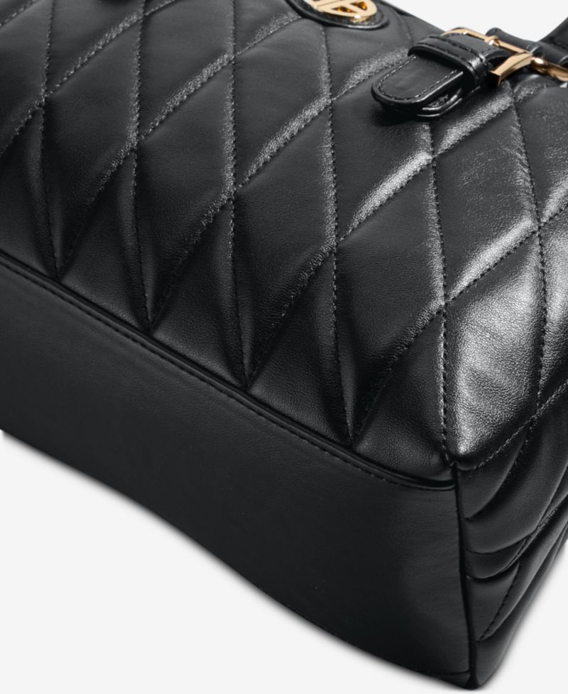 Tilted Quilt E/W Satchel, Exclusivey at Macy's