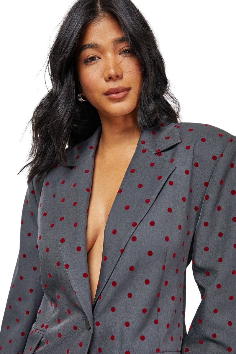 Women's Velvet Spot Blazer